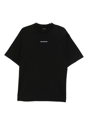 Balenciaga logo-print cotton t-shirt - Black