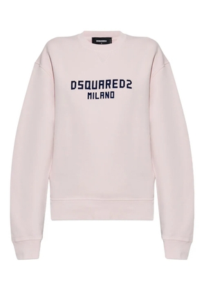 DSQUARED2 logo-print sweatshirt - Pink