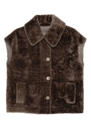 JOSEPH shearling jacket - Brown