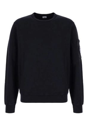 C.P. Company Diagonal Raised fleece sweatshirt - Black