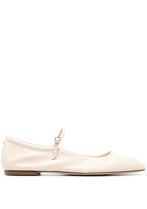 Aeyde Maryjane leather ballerina shoes - Neutrals