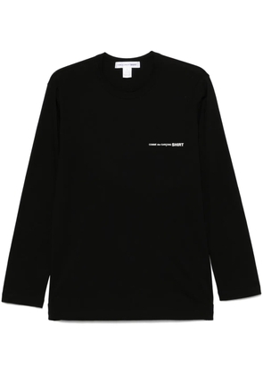 Comme Des Garçons Shirt logo-print T-shirt - Black