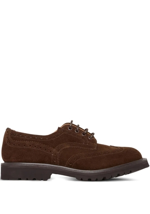 Tricker's brogue lace-up shoes - Brown