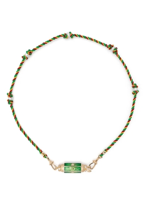 Marie Lichtenberg 14kt yellow gold Baby Locket diamond necklace