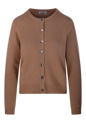 BeYou buttoned cardigan - Brown