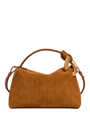 JW Anderson JWA Corner suede tote bag - Brown
