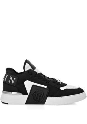 Philipp Plein Phantom Kicks crocodile-effect sneakers - Black