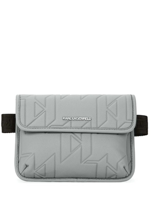 Karl Lagerfeld K Urban monogram belt bag - Grey