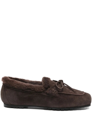 Aeyde suede loafers - Brown