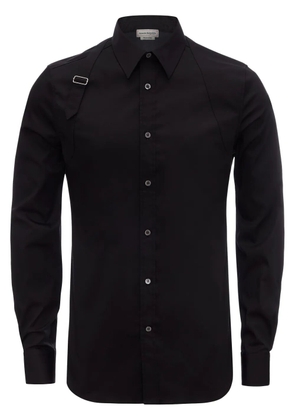 Alexander McQueen buckle detail shirt - Black