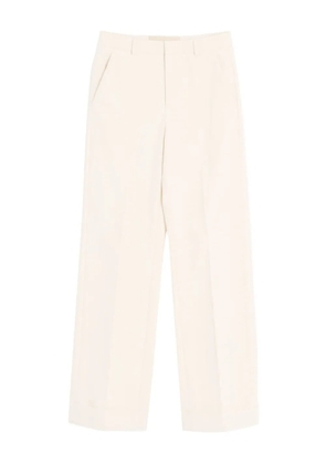 Valentino Garavani cuffed cotton trousers - Neutrals