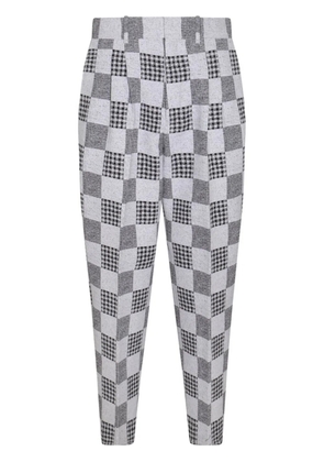 Kenzo checked trousers - Grey