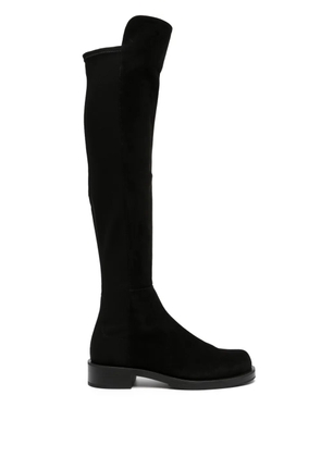 Stuart Weitzman 5050 Bold 40mm suede boots - Black