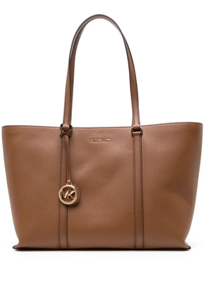 Michael Kors large Temple tote bag - Brown