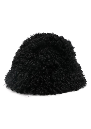 Nina Ricci faux-fur bucket hat - Black