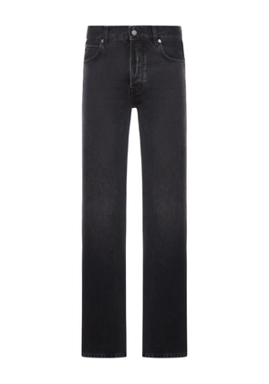 Haikure five-pocket straight-leg jeans - Black
