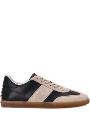 Tod's Tabs panelled sneakers - Black