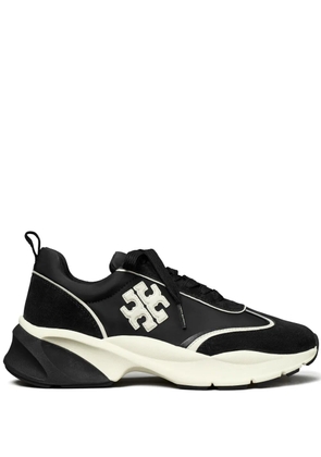 Tory Burch Good Luck panelled sneakers - Black