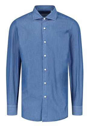 Finamore 1925 Napoli Milano shirt - Blue