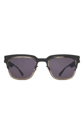 Mykita Raymond striped square sunglasses - Grey