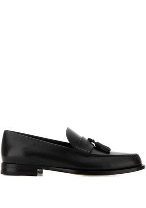The Row Novus tassel leather loafers - Black