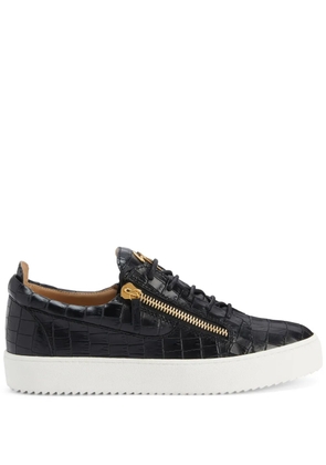Giuseppe Zanotti Frankie leather sneakers - Black