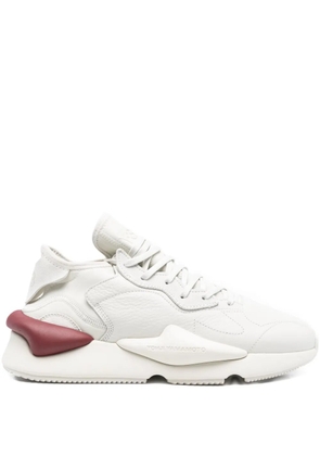 Y-3 Kaya leather-panelled sneakers - White