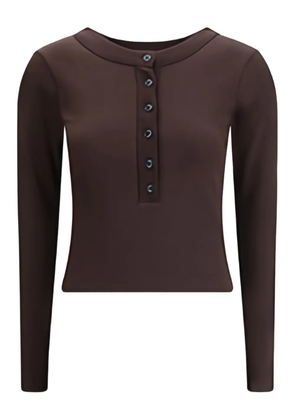 Citizens of Humanity ribbed long-sleeve top - Brown