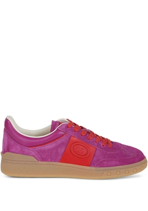 Valentino Garavani suede sneakers - Purple