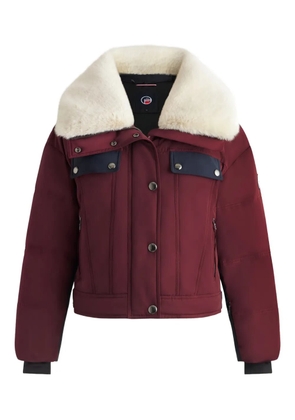 Fusalp Lakki faux-fur-collar jacket - Red