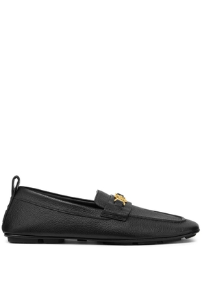 Versace Villa driver loafers - Black