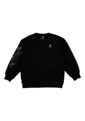 On Running graphic-print sweatshirt - Black