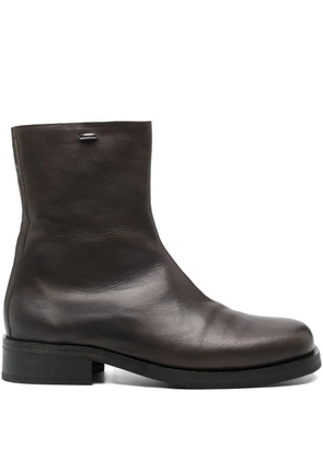 OUR LEGACY Camion leather boots - Brown