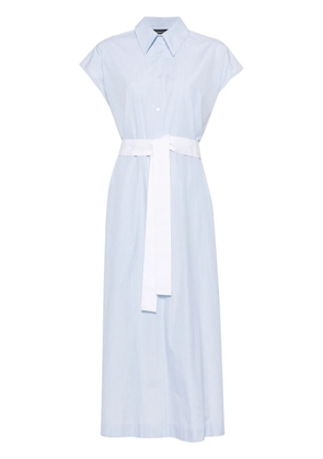 Fabiana Filippi striped poplin shirt dress - Blue