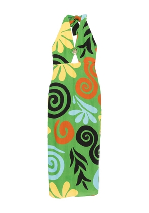 Cala de la Cruz Clara maxi dress - Green