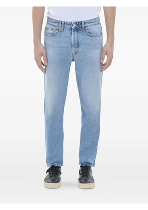 Cycle logo-patch frayed jeans - Blue