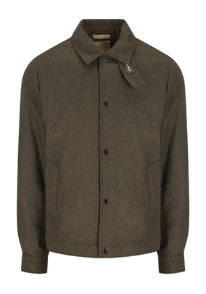 Woolrich button-fastening shirt jacket - Green