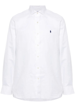 Polo Ralph Lauren Polo Pony-embroidered cotton shirt - White