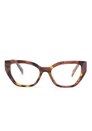 Prada Eyewear tortoiseshell cat-eye glasses - Pink