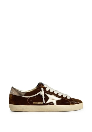 Golden Goose Super Star velvet sneakers - Brown