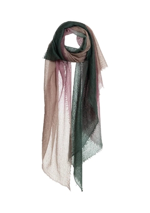 MIRROR IN THE SKY Souffle degrade scarf - Neutrals