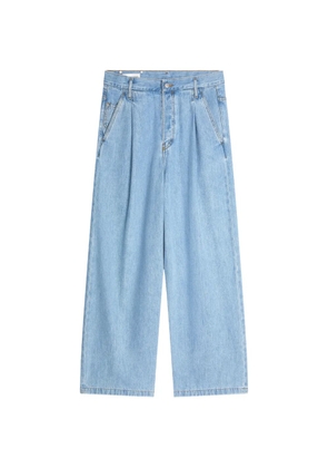 DRIES VAN NOTEN pleated jeans - Blue