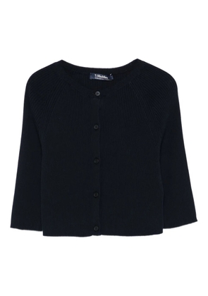 'S Max Mara ribbed buttoned cardigan - Blue