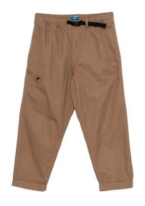 SPORT b. by agnès b. beltless climbing pants - Brown