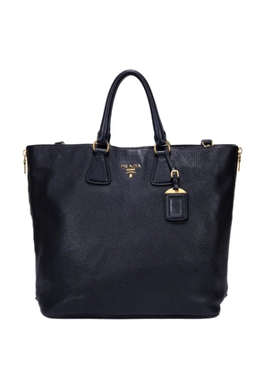Prada Pre-Owned calf leather tote bag - Black