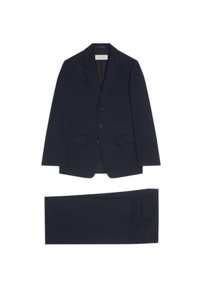 DRIES VAN NOTEN flap-pocket suit - Blue