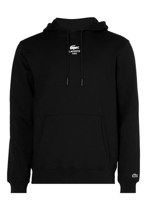 Lacoste logo hoodie - Black
