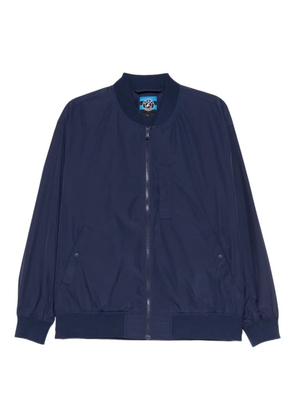 SPORT b. by agnès b. logo-patched jacket - Blue