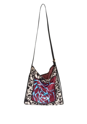 DRIES VAN NOTEN graphic-print shoulder bag - Red