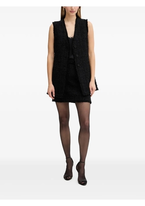 BOSS Vokila ruffled mini skirt - Black